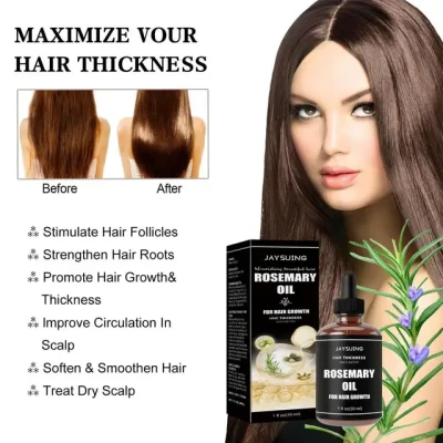 Jaysuing Rosemary Oil For Hair Growth & Thickness Maximiser